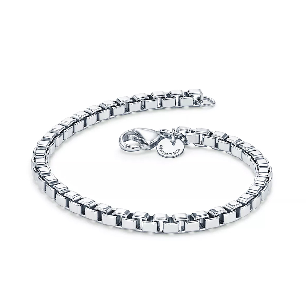 Square Box Chain Bracelet - Image 2